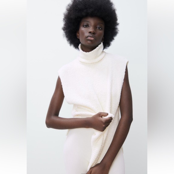 Zara women’s Chenille Top - Picture 6 of 12